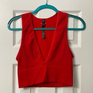 Out From Under (Urban Outfitters) Red Seamless Tank